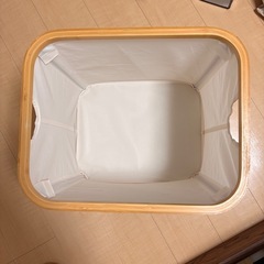 開封済み　miffy バンブーバスケット　顔だけミッフィー　S バスケットの画像