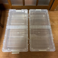 ✨ベッド下収納ケース2個の画像