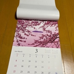 【新品未使用】ドコモビジネス 2026年 カレンダー　日本の風景写真の画像