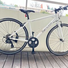 NESTO LIMIT クロスバイク　アルミフレーム440㎜　外装21段変速　引取専用－①の画像