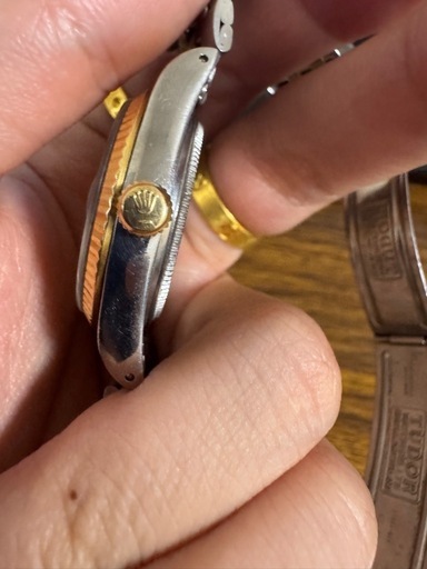 TUDOR チューダー プリンス ，18K金ベゼル・リューズ