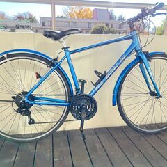 FORKS700Cクロスバイク　シマノ18段変速(前３段×後６段)　引取専用-③の画像