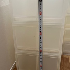 無印良品　収納ケース　3ケースの画像