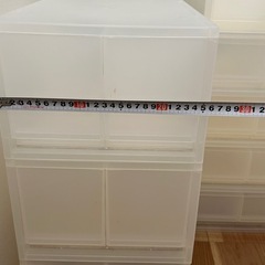 無印良品　収納ケース　3ケースの画像