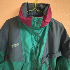 90s Columbia ナイロンジャケット マウンテンパーカー 切替配色 古着の画像