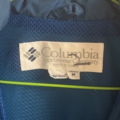 90s Columbia ナイロンジャケット マウンテンパーカー 切替配色 古着の画像