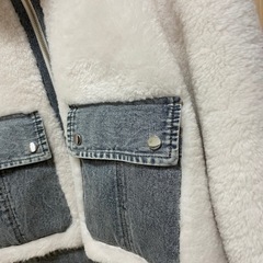 TOLNERA トルネラ　エコファー　デニム　ブルゾンの画像