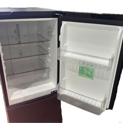 Hisense ハイセンス 154L 冷蔵庫HR-G1501 2020年製 2ドア冷蔵庫 ガラストップの画像