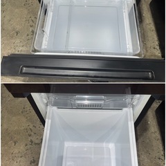 Hisense ハイセンス 154L 冷蔵庫HR-G1501 2020年製 2ドア冷蔵庫 ガラストップの画像