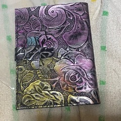 手帳とボールペン差しの画像