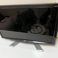 【Acer】24インチ モニター（P243W）HDMI対応／引っ越し整理の画像