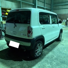 ３万㌔‼️人気のハスラーGターボ4WD✅　分割などご相談に乗ります👌の画像