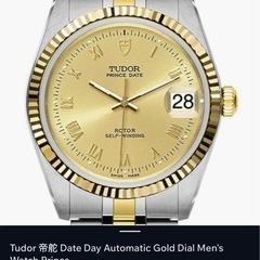 TUDOR チューダー プリンス ，18K金ベゼル・リューズの画像