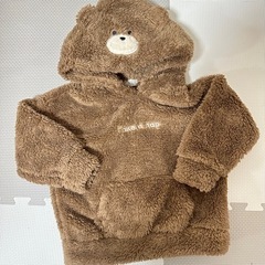 broom ベビー服　くま　もこもこ　ジェラピケ　コスプレ　ルームウェア　の画像