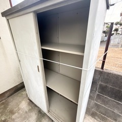 屋外物置の画像
