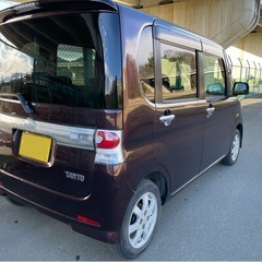 車検2年付タントカスタムナビbluetooth ETCバックカメラ修復無しの画像