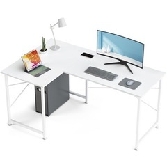 デスク＋IKEA椅子＋棚セットの画像