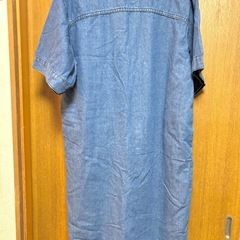 Hey! Girl Studio デニムシャツ 半袖 マタニティの画像