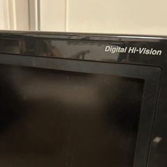 シャープ　AQUOS 2008年製　壊れていますの画像