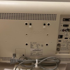 シャープ　2011年製 壊れています。の画像