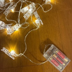 LEDストリングライト　写真飾りライトの画像