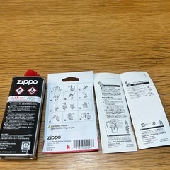ZIPPO メンテナンス用品セット 新品未使用（オイル・芯・石・コットン）の画像