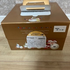 不二家クリスマスケーキ2025 箱の画像