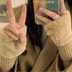 レディースハーフフィンガー 手袋の画像