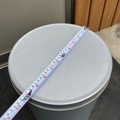 11228😺　スチール缶　ゴミ箱の画像