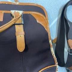 処分価格！★12/31〜1/3お取引限定★使用少なめ　ビジネスバッグ　2way 焦げ茶の画像