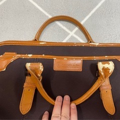 処分価格！★12/31〜1/3お取引限定★使用少なめ　ビジネスバッグ　2way 焦げ茶の画像