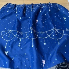 ベルメゾン　ティンカーベルディズニー光るカーテン４枚組の画像