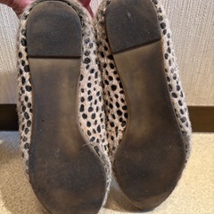 jenaフラットヒシューズ使用感ありの画像