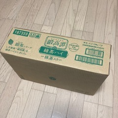 【新品未開封】お酒　鍛茶　350ml ×　24本入り　鍛高譚の緑茶ハイの画像