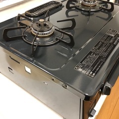 ほぼ新品　都市ガス用　株式会社パロマ　グリル未使用　ガスコンロの画像