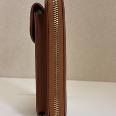 SNOOPY お財布機能付きスマホショルダーバッグ SNP001 キャメルの画像