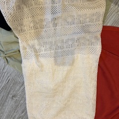 earth music&ecology マウンテンパーカー AMERICAN HOLIC レース編みニットタイトスカートの画像