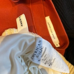 earth music&ecology マウンテンパーカー AMERICAN HOLIC レース編みニットタイトスカートの画像