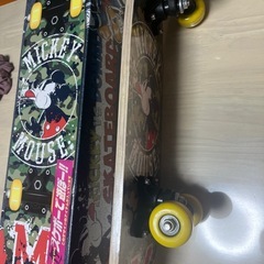 ミッキーマウス　スケートボード　スケボーの画像