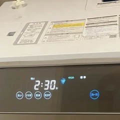 ✨️ハイテクなガラス式タッチパネルのドラム式洗濯機✨️SHARP ES-G111-NL 洗濯11kg 乾燥6kgの画像