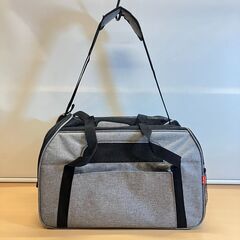 Pet Ami ソフトペットキャリー（L）グレーの画像