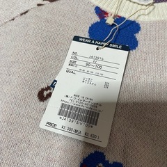 mojojojo  breeze  90〜100サイズ　ニットの画像