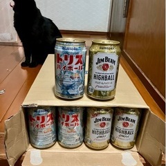 【 決まりました 】 サントリー ジムビーム ハイボール 350ml  ＋ トリスハイボール 350ml 24本 ( 1ケース ) 新品 未使用 (おまけ付き)          ビール お酒 酎ハイ 発泡酒 ①の画像