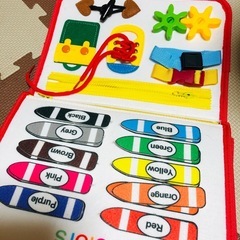 モンテッソーリ　ビジーボード　知育の画像