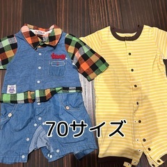 ベビー服 ロンパースの画像