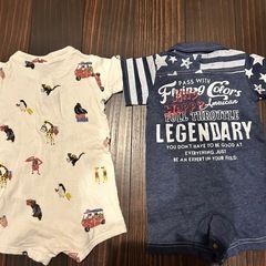 ベビー服 ロンパースの画像