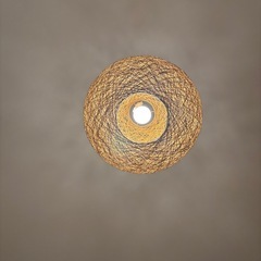 ニトリ　ペンダントライト(Nアサボ DBR)　の画像