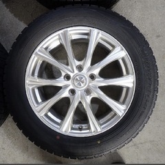 【215/60R17】CーHR エスティマ カローラクロスなどに トヨタ純正ナット対応■17×7J 114.3/5H ET48■の画像