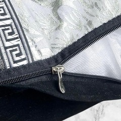 高級  ダマスク柄　クッションカバー　北欧 エレガント 上品　フランフラン風の画像