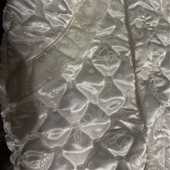 ホワイトキルティングアウターの画像